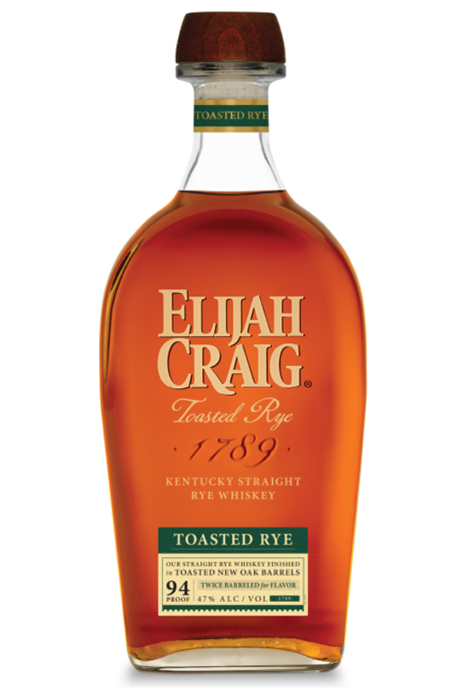 Elijah Craig Straight Toasted Rye Whiskey 750ml