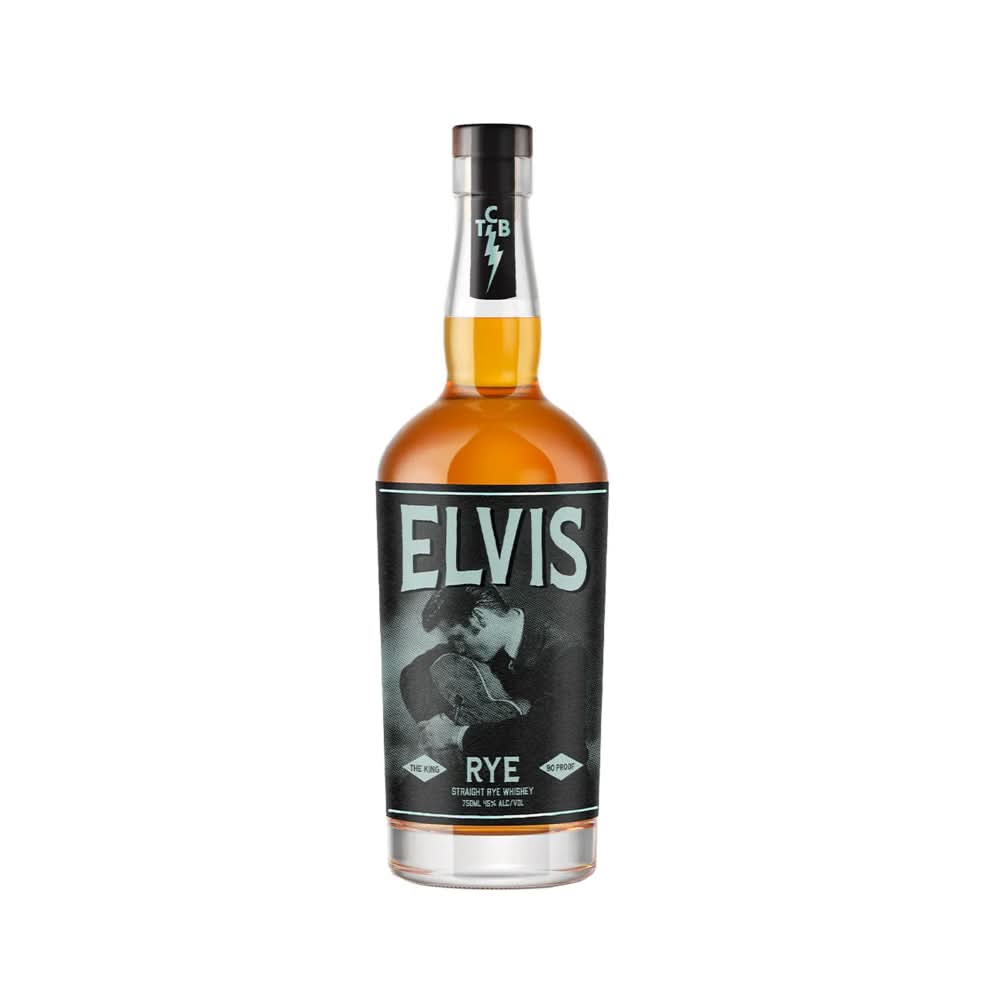Elvis The King Straight Rye Whiskey 750ml