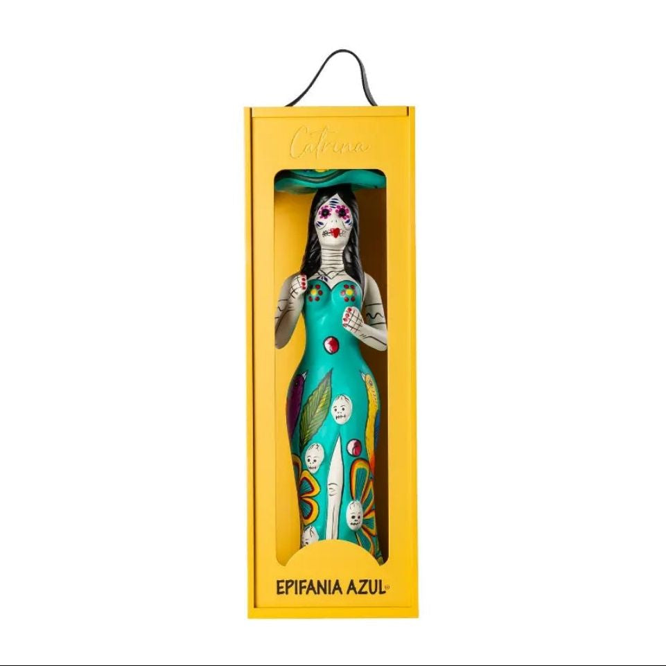 Epifania Azul Catrina Ceram Yellow Anejo Tequila 750ml