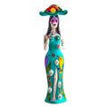 Epifania Azul La Catrina Teal Anejo Tequila 750ml