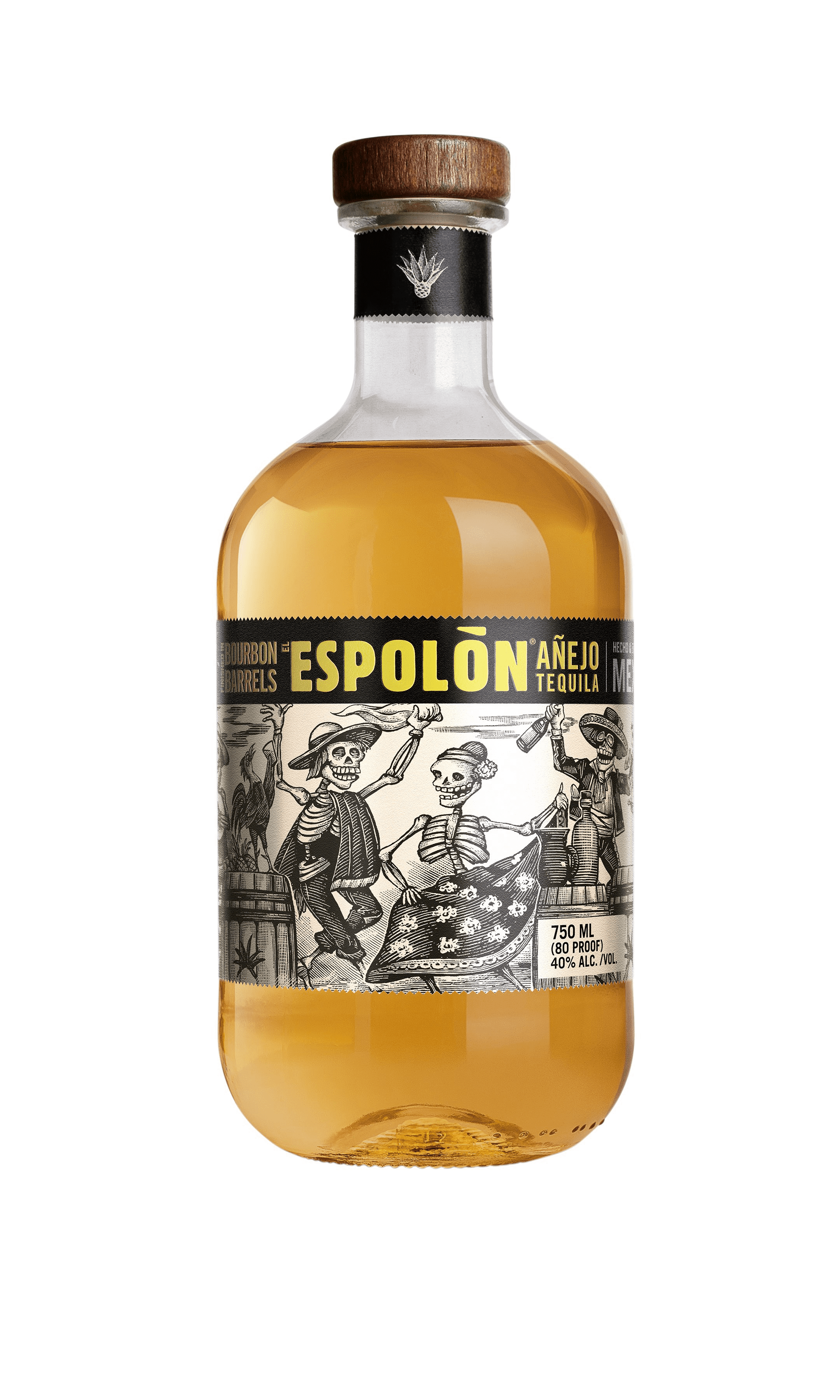 Espolon Bourbon Barrel Finished Anejo Tequila 750ml