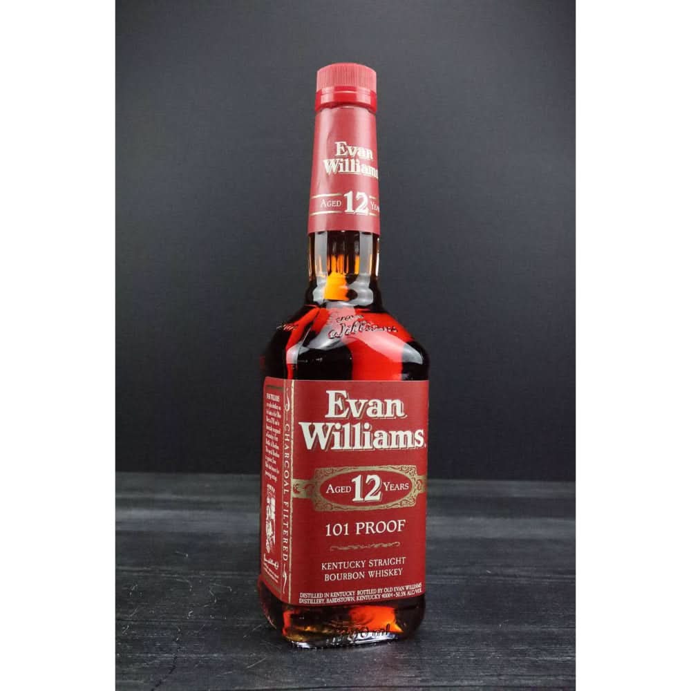Evan Williams 12 Year Old Straight Bourbon Whiskey Japanese Edition Wax Top 700ml