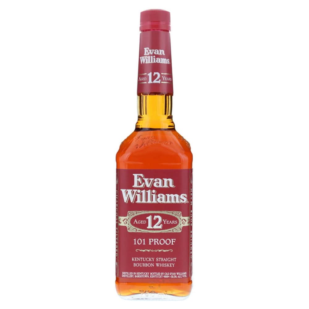Evan Williams 12 Year Old Straight Bourbon Whiskey Japanese Edition Wax Top 700ml