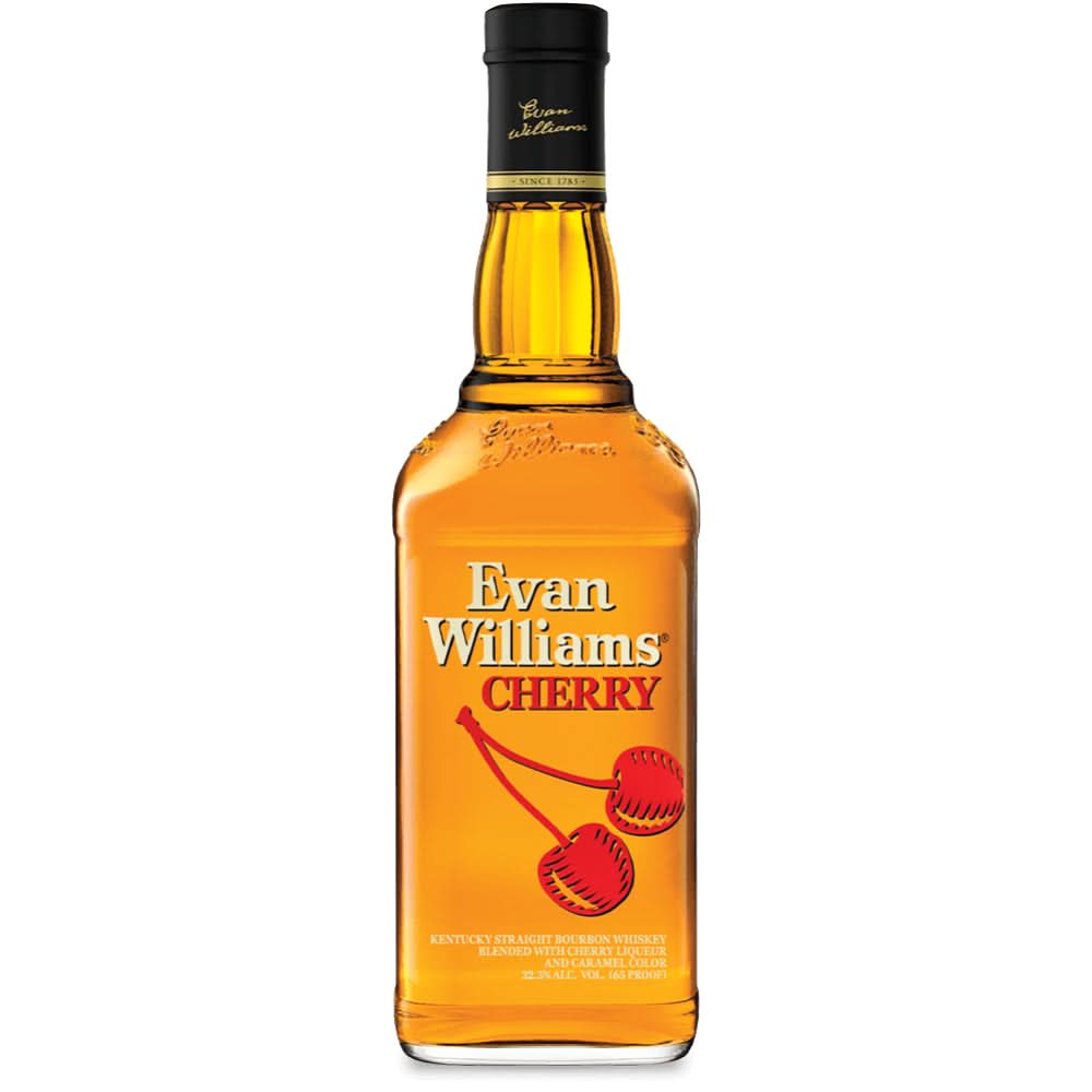 Evan Williams Cherry Whiskey Liqueur 750ml