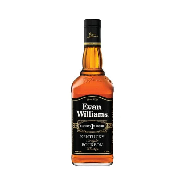 Evan Williams Black Label Kentucky Straight Bourbon Whiskey 375ml