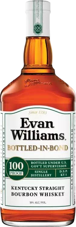 Evan William Bottled In Bond Kentucky Straight Bourbon Whiskey 1.75 L