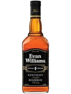 Evan Williams Black Label Kentucky Straight Bourbon 750 ml