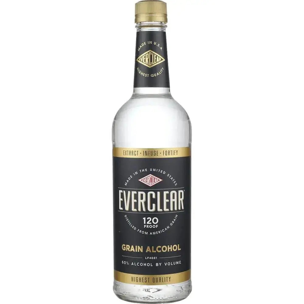 Everclear Grain 120 Proof Alcohol 1Lt