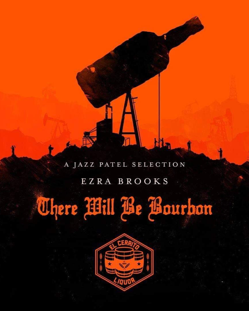 Ezra Brooks There Mill Be El Cerrito Liquor Store Pick Single Barrel Bourbon Whiskey 750ml