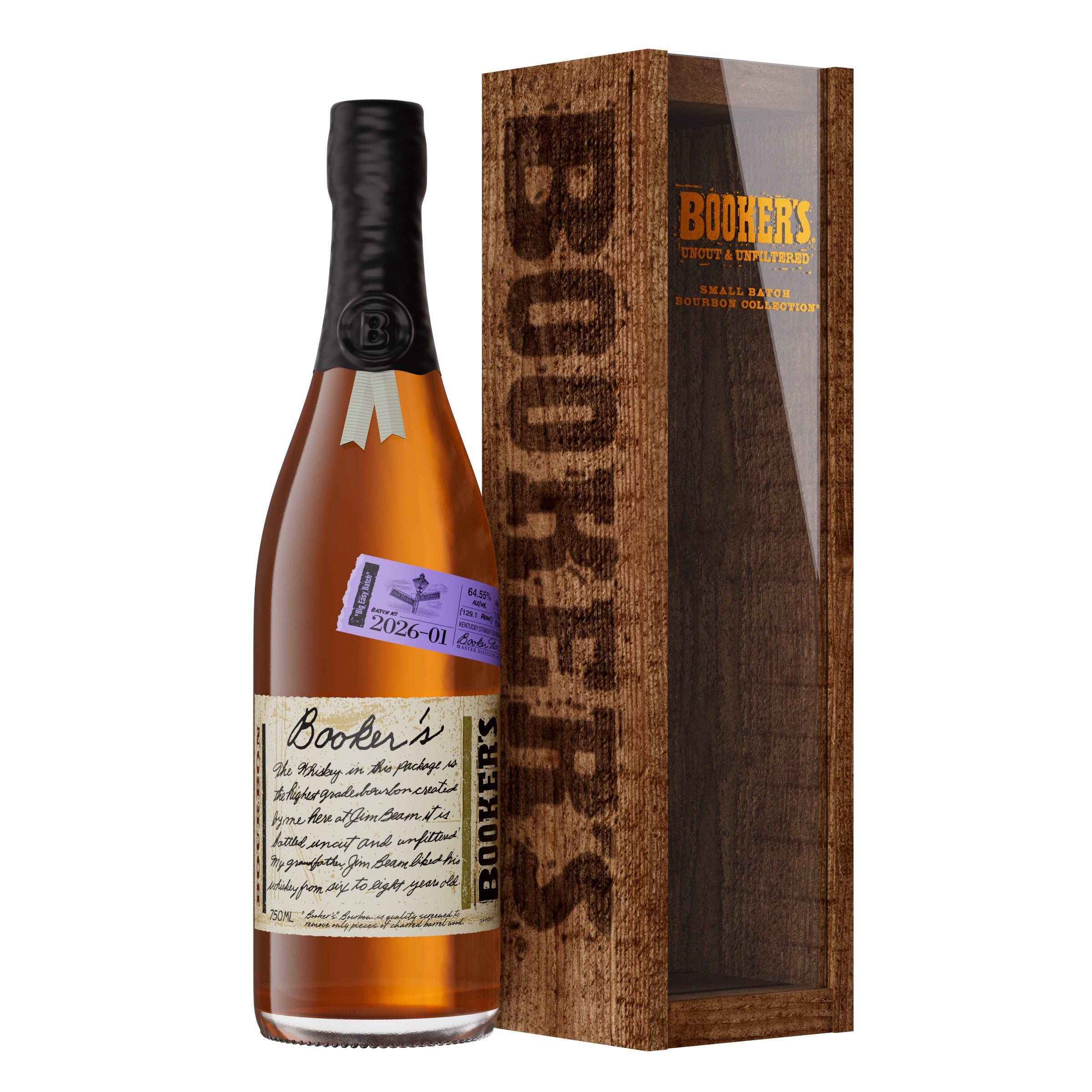 Booker’s Bourbon Big Easy Batch 2026-01 (Limit 2)