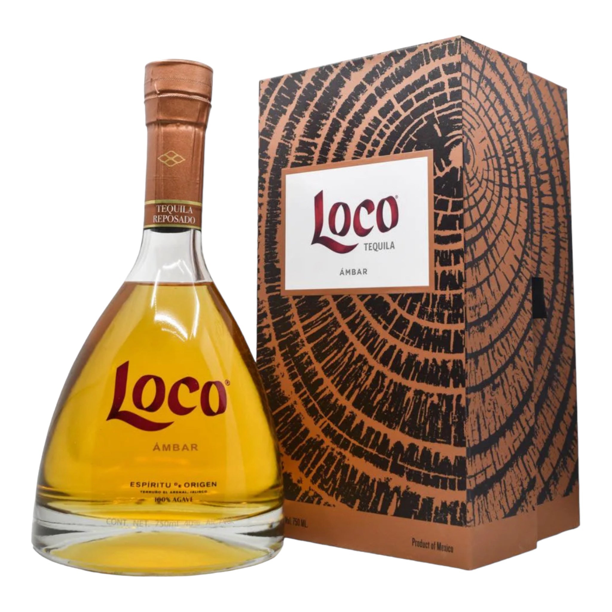 Loco Ambar Reposado Tequila 750ml