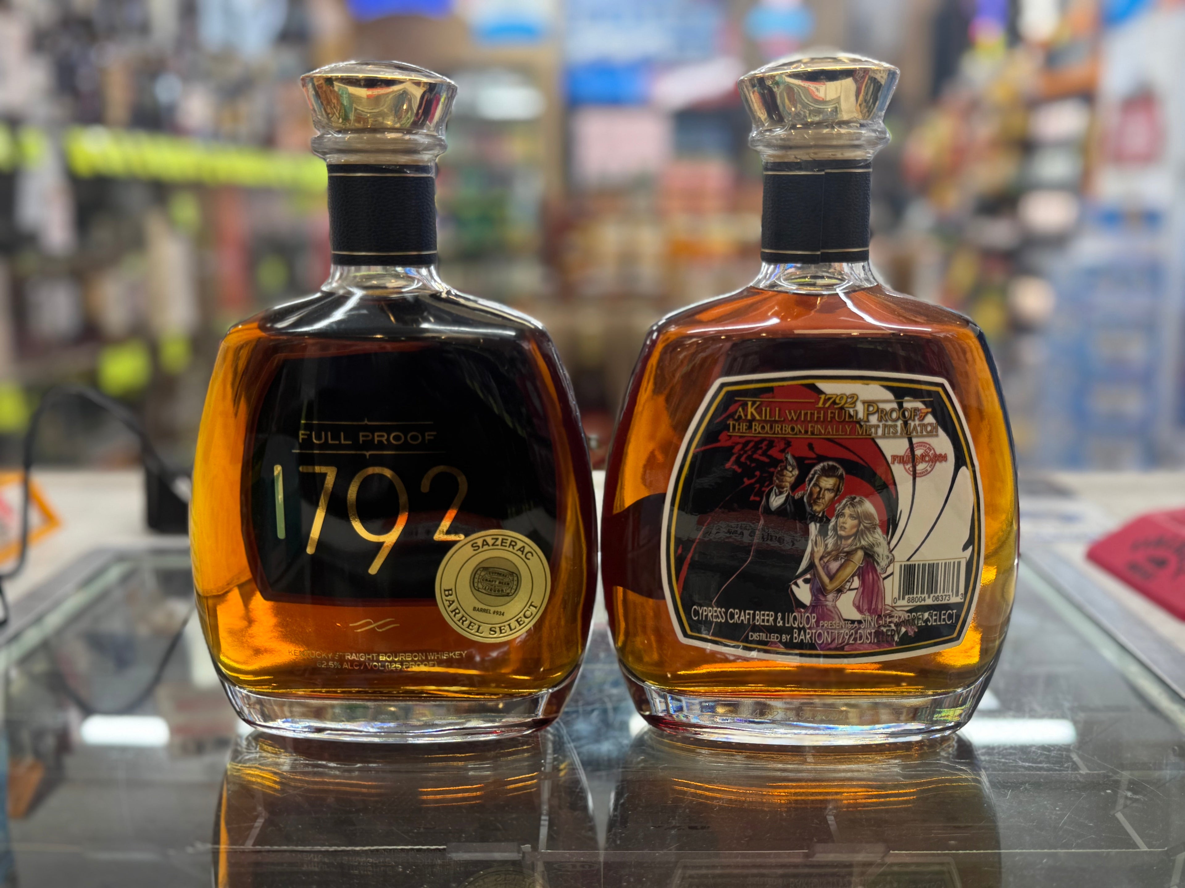 1792 Full Proof Kentucky Straight Bourbon Whiskey Cypress Craft 750ml