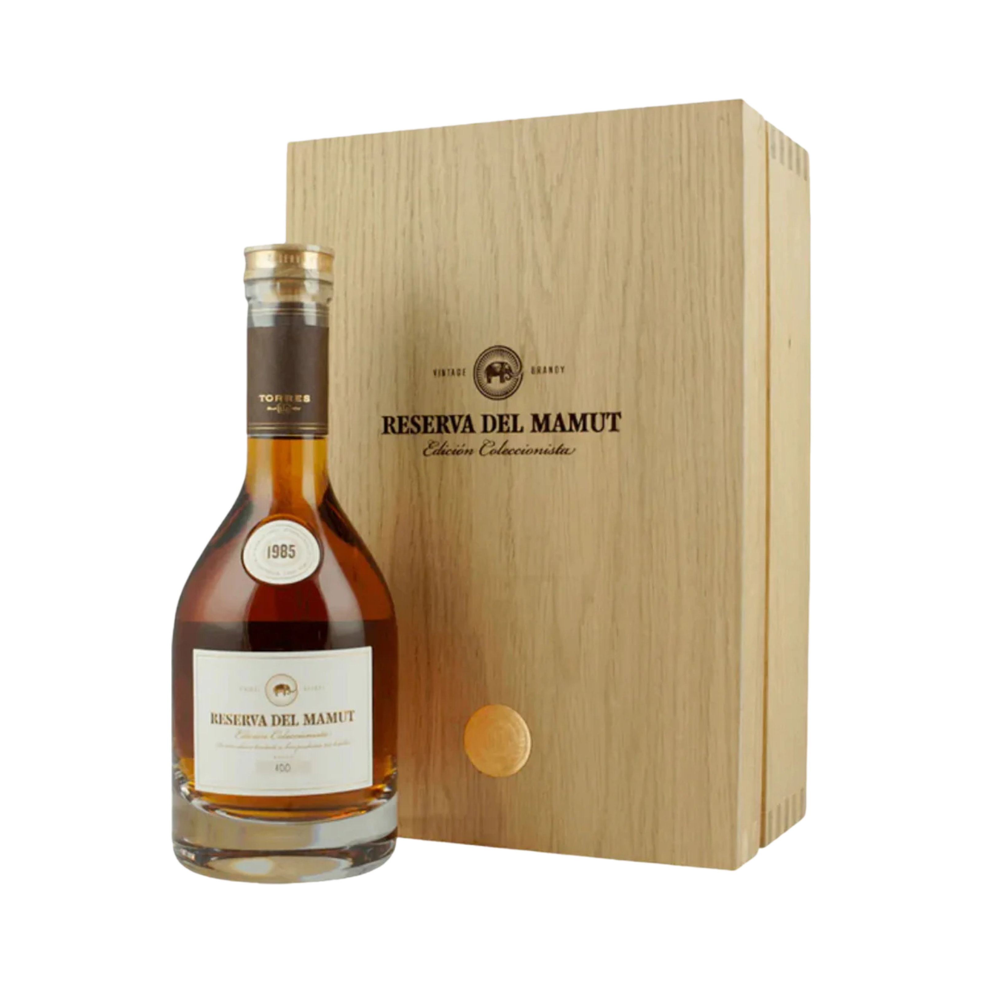 Torres Reserva del Mamut Edicion Coleccionista Vintage Brandy