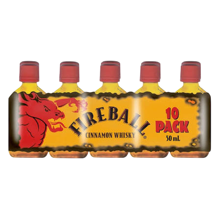 Fireball Cinnamon Whisky 10pk 50ml