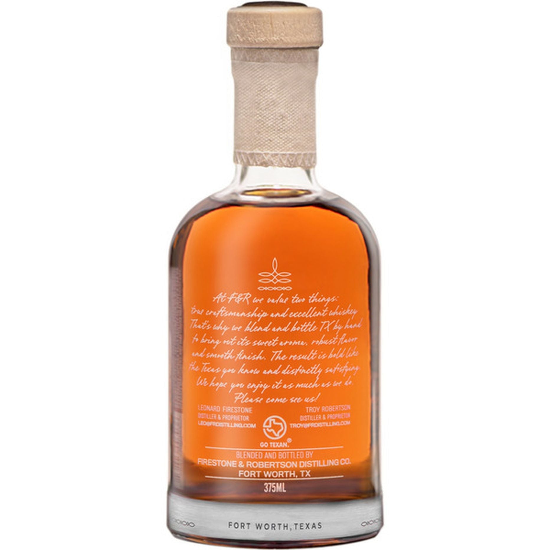 Firestone & Robertson TX Blended Whiskey 375ml