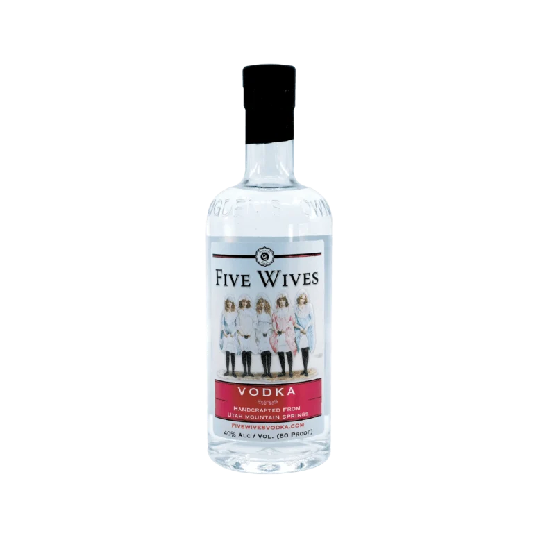 Five Wives Vodka 40% Alc/Vol 80 Proof 750ml