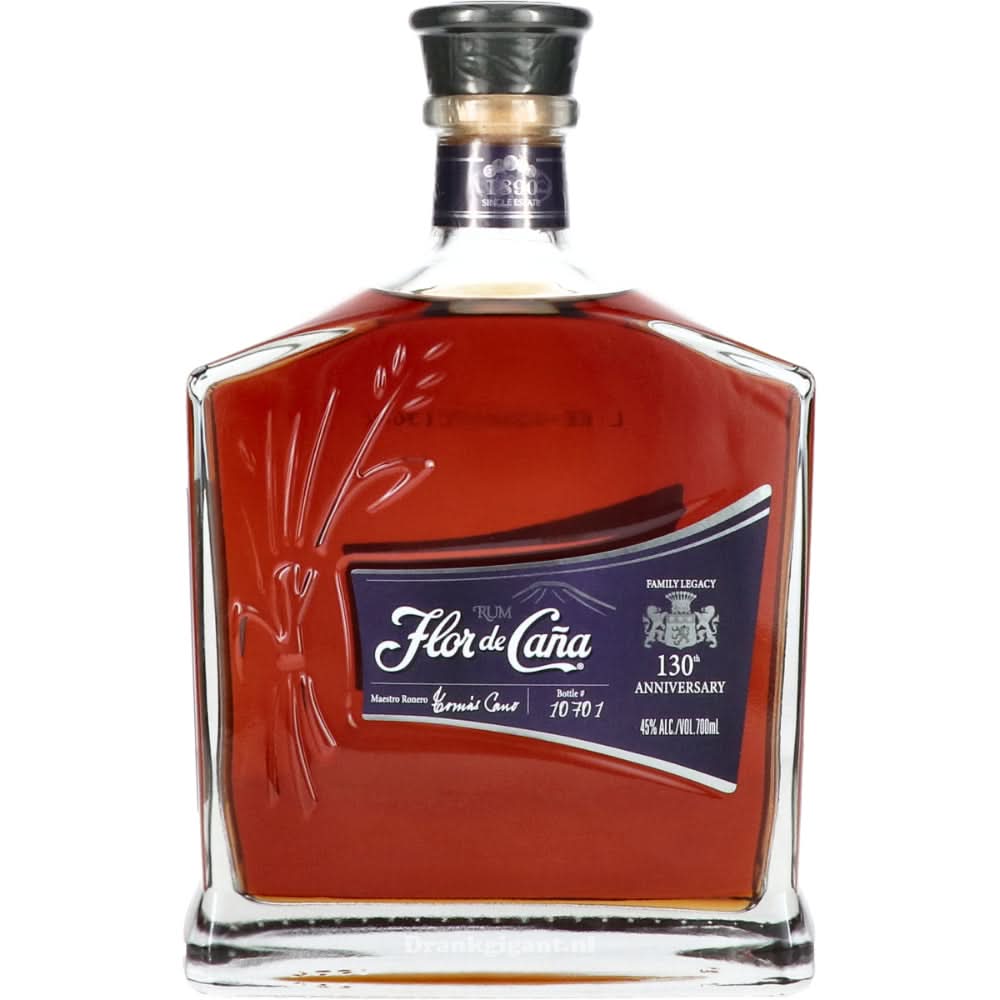 Flor de Cana 20 Year Old 130th Anniversary Rum 750ml