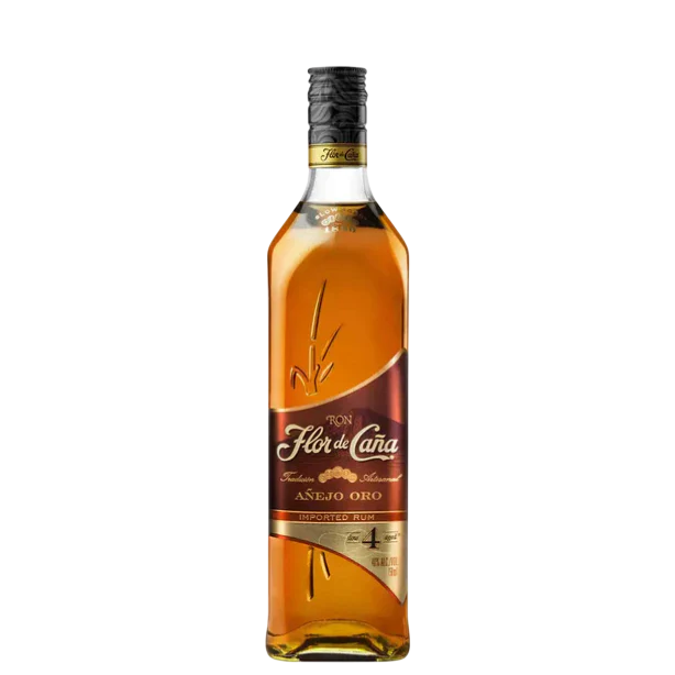 Flor de Cana Anejo Oro Single Estate 4 Year Rum 750 ml