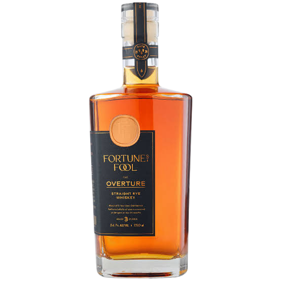 Fortune's Fool The Overture Straight Rye Whiskey 3 year 750ml