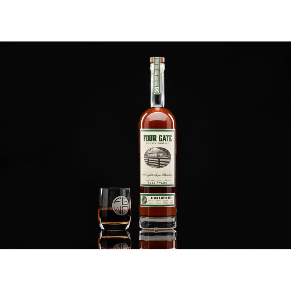 Four Gate River Kelvin 7 Year Old Straight Rye Whiskey 750ml