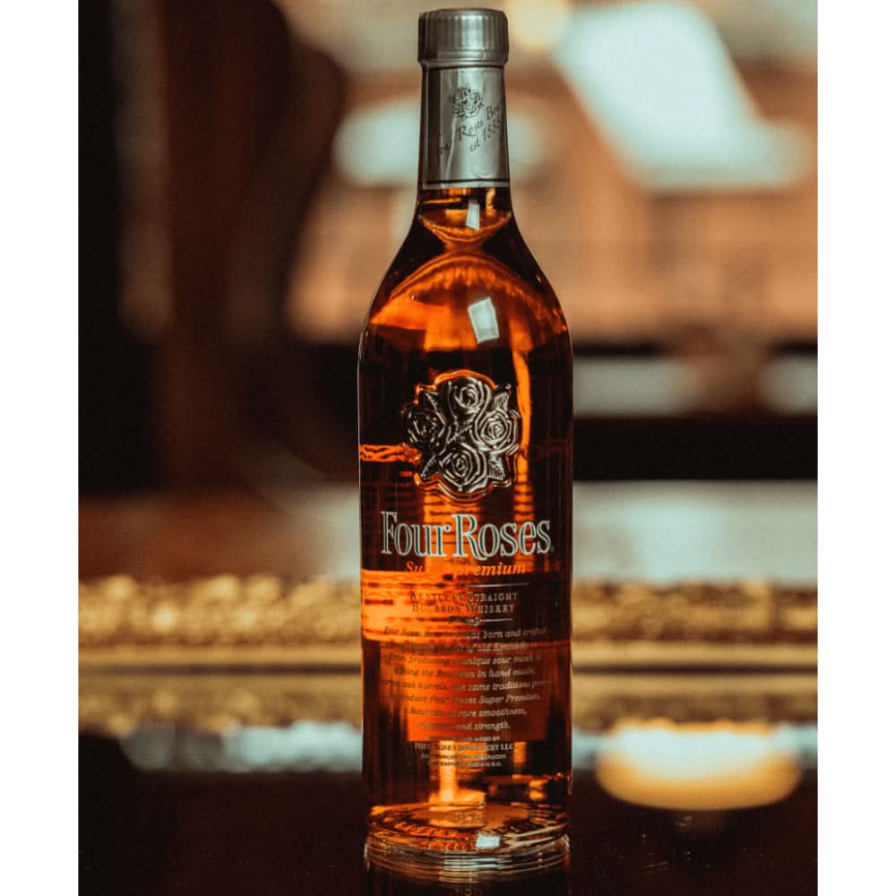 Four Roses Super Premium Platinum Kentucky Straight Bourbon Whiskey 750ml