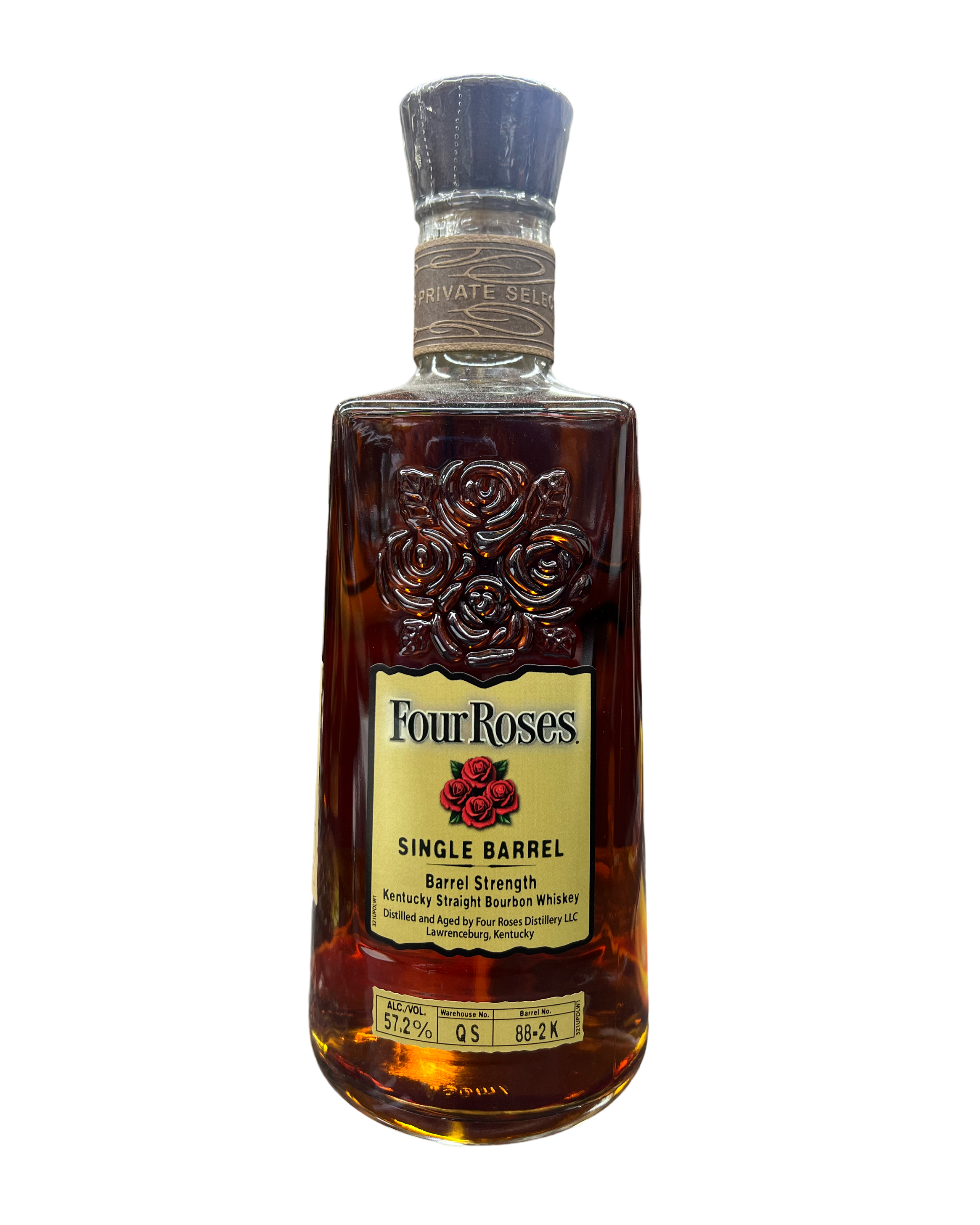 Four Roses 9 Year 4 Months Old Single Barrel OBSK Cask Strength Kentucky Straight Bourbon Whiskey