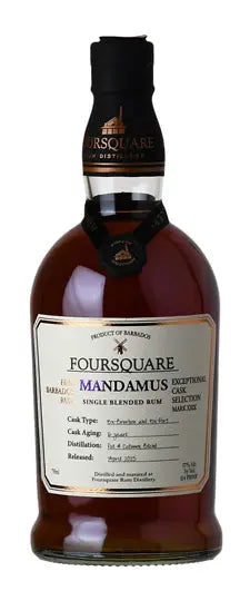 Foursquare Rum Exceptional Cask Selection Mandamus 16 Year Old Single Blended Rum 750ml