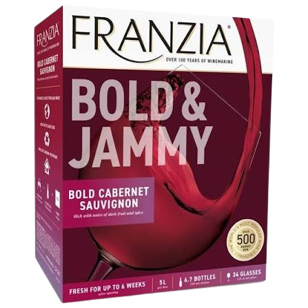 Franzia Bold and Jammy 5L