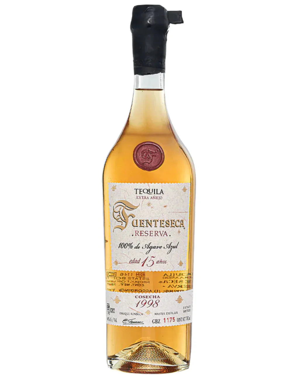 Fuenteseca Reserva 15 Year Old Extra Anejo Tequila 750ml