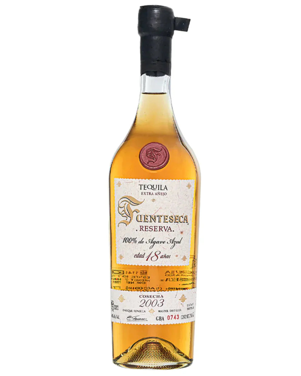Fuenteseca Reserva 18 Year Old Extra Anejo Tequila 750ml