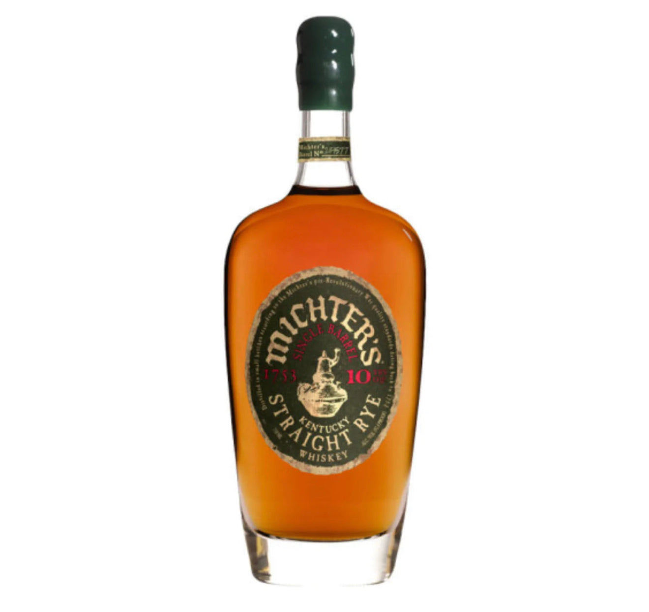 Michter's 10 Year Old Single Barrel Straight Rye Whiskey 750ml