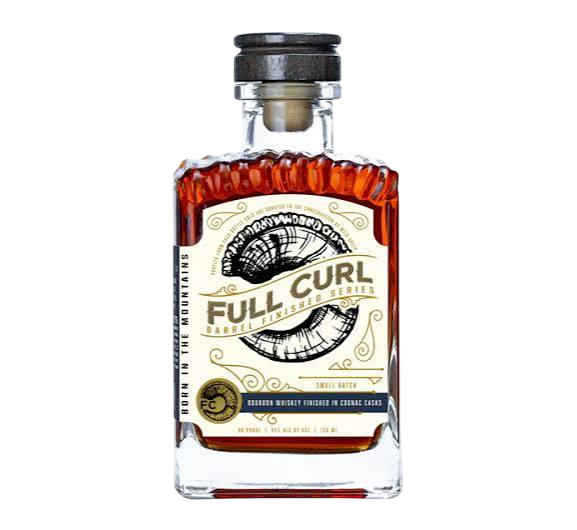 Full Curl Bourbon Whiskey Finished In Cognac Casks 750ml
