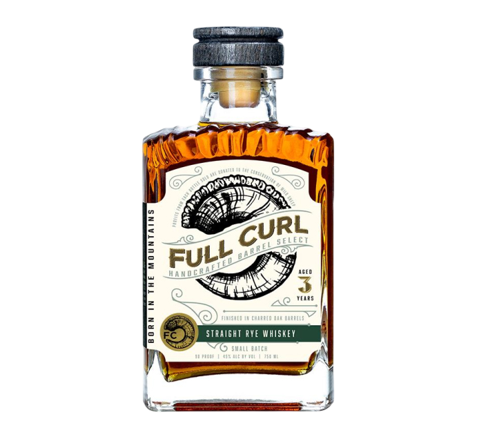 Full Curl Straight Rye Small Batch 8 year 750 ml