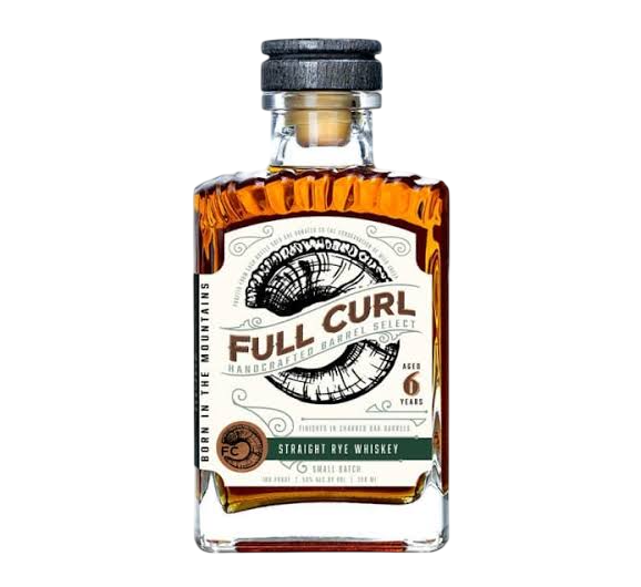 Full Curl Straight Rye Small Batch 6 year 750 ml