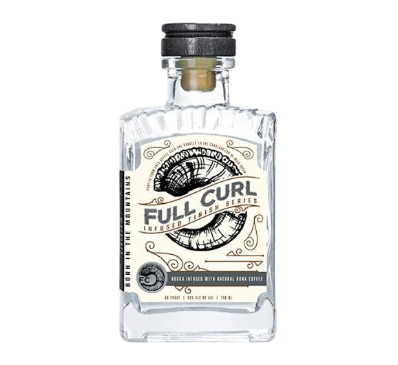 Full Curl Vodka Infused With Natural Kona Coffee 750ml