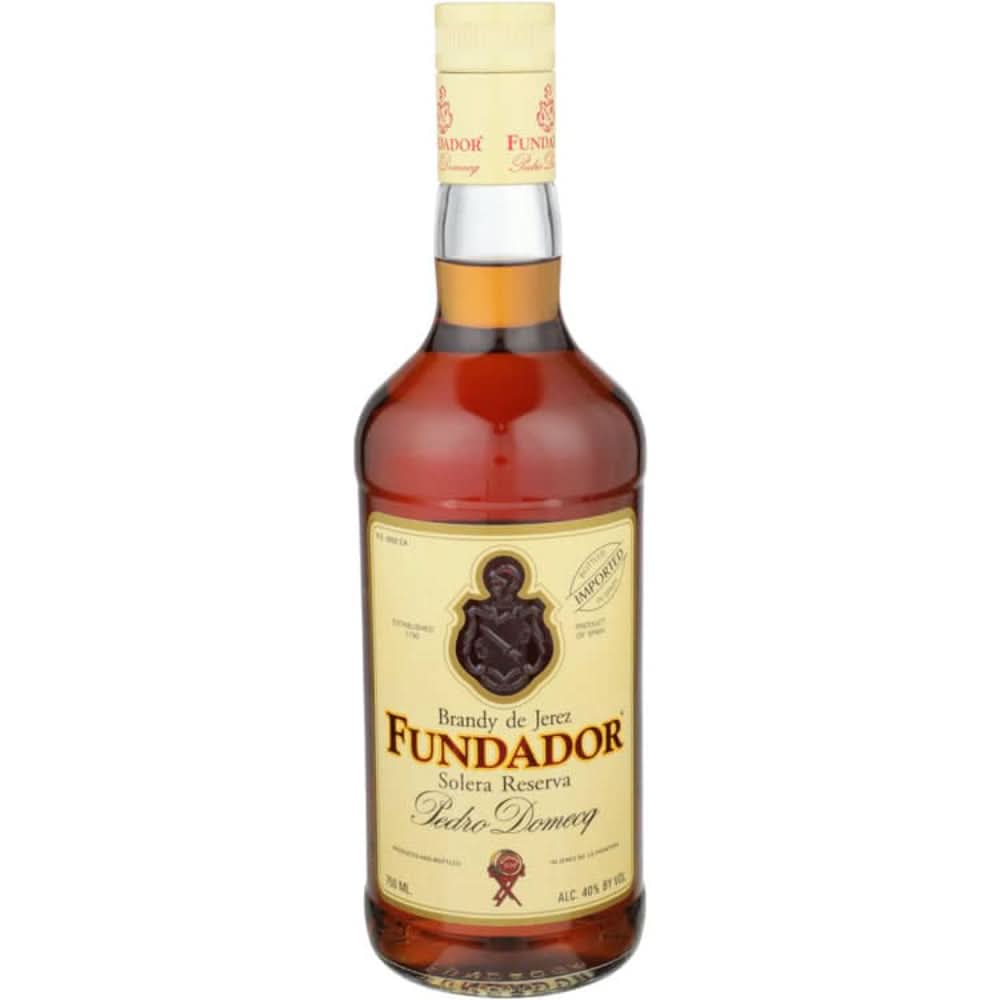 Bodegas Fundador Pedro Domecq Fundador Solera Reserva Brandy de Jerez 750ml