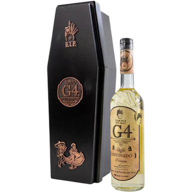 G4 Reposado De Madera Tequila Dia De Muertos 750 ml