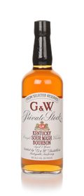G & W Private Stock Sour Mash Straight Bourbon Whiskey 750ml
