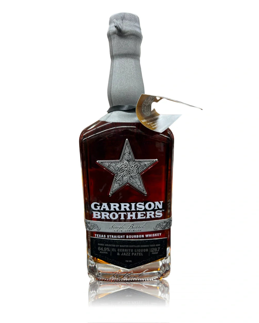 Garrison Brothers Texas Straight Bourbon Whiskey Cask Strength Single Barrel El Cerrito Liquor Store Pick 750ml