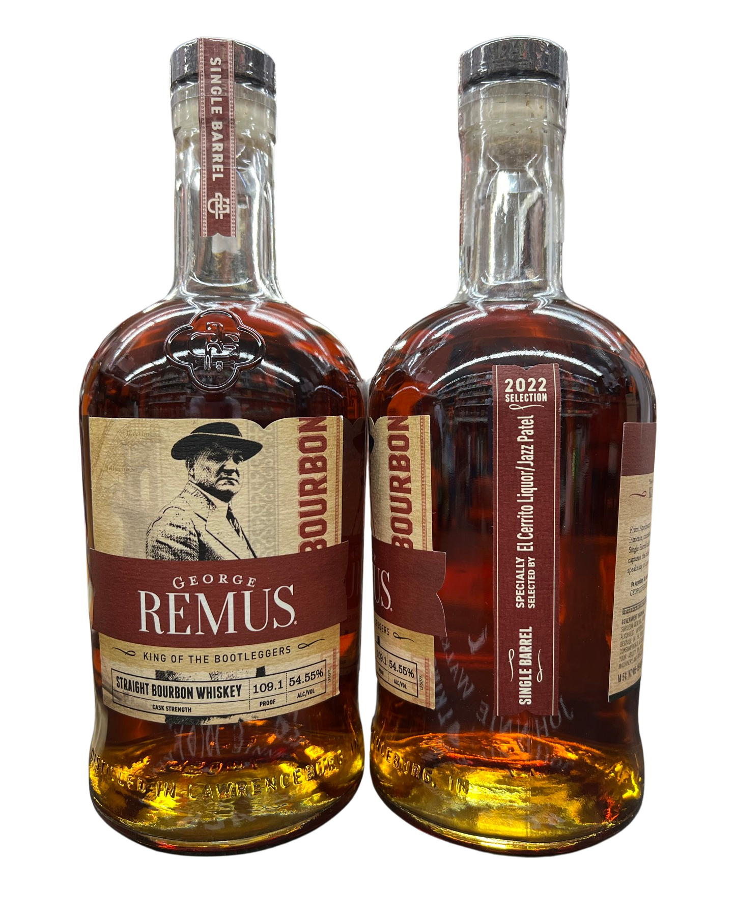 George Remus Single Barrel Selection EL Cerrito Store Pick Straight Bourbon Whiskey 750ml