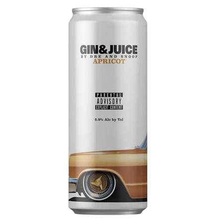 Gin and Juice Apricot 4/355ml 355