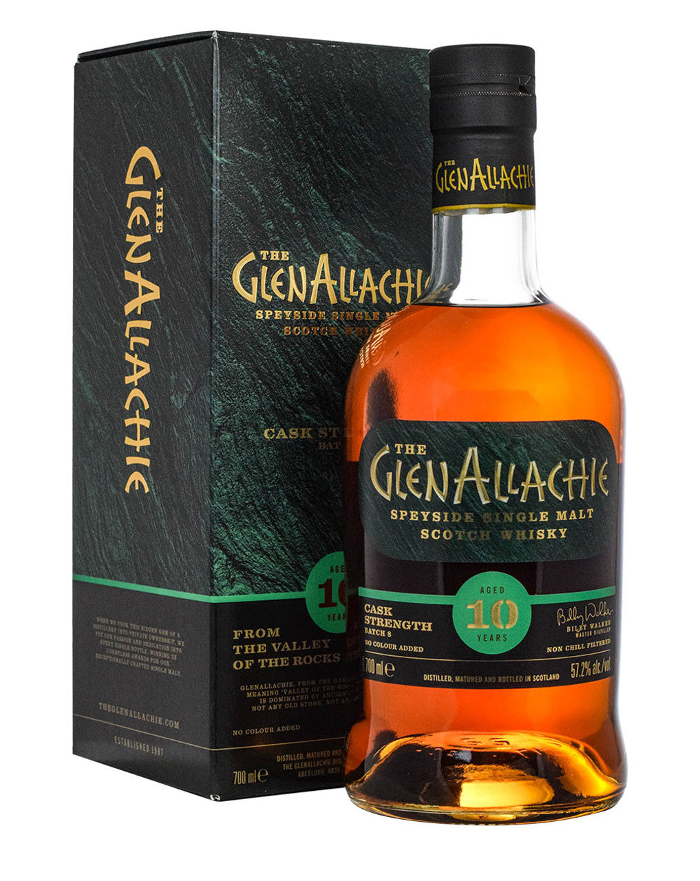 GlenAllachie 10 Year Old Cask Strength Batch #8 Single Malt Scotch Whisky 750ml