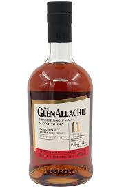 GlenAllachie 11 Year Old Palo Cortado Sherry Cask Finish Single Malt Scotch Whisky 700ml