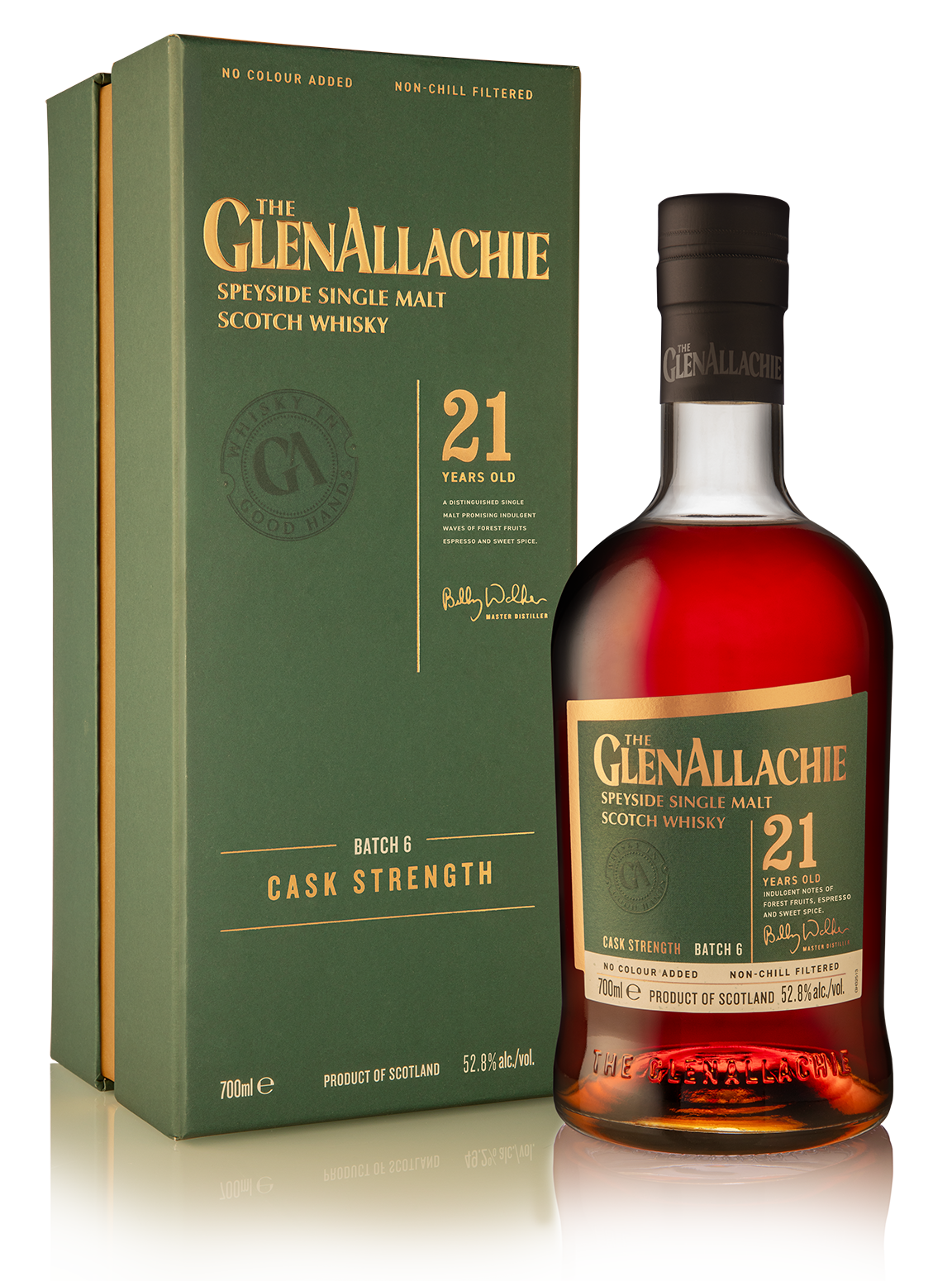 GlenAllachie 21 Year Old Batch #4 Single Malt Scotch Whisky 700ml