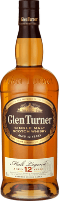 Glen Turner 12 Years Aged Master Reserve Matured In Oak Casks Single Malt Scotch Whisky 700ml