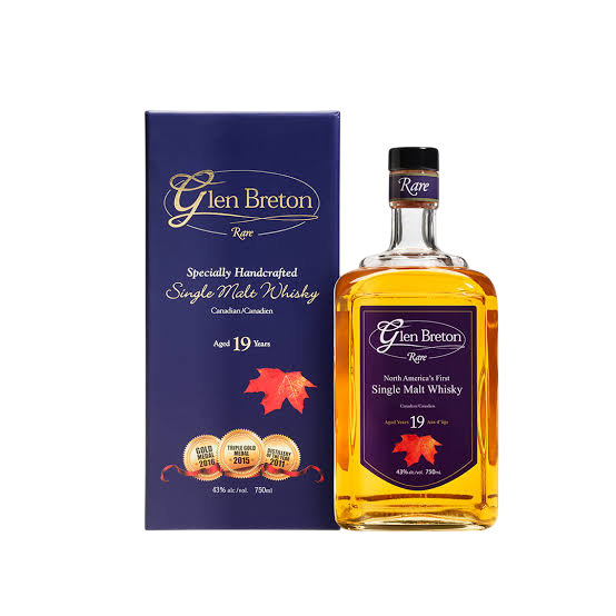 Glen Breton Canadian Single Malt 19 year 750 ML