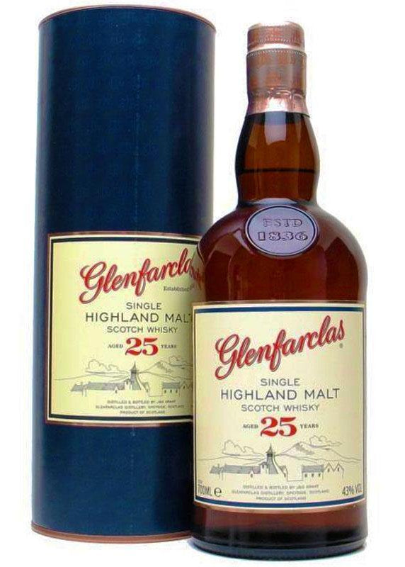 Glenfarclas 25 Year Old Single Malt Scotch Whisky 750ml