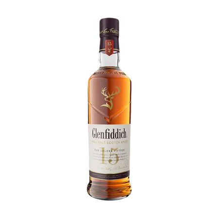 Glenfiddich 15 Year Single Malt Scotch Whisky Solera Aged 750 ml