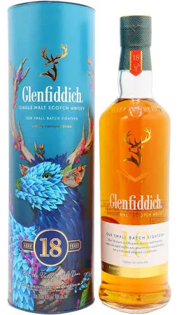 Glenfiddich 18 Year Old Limited Edition Single Malt Scotch Whisky 750ml