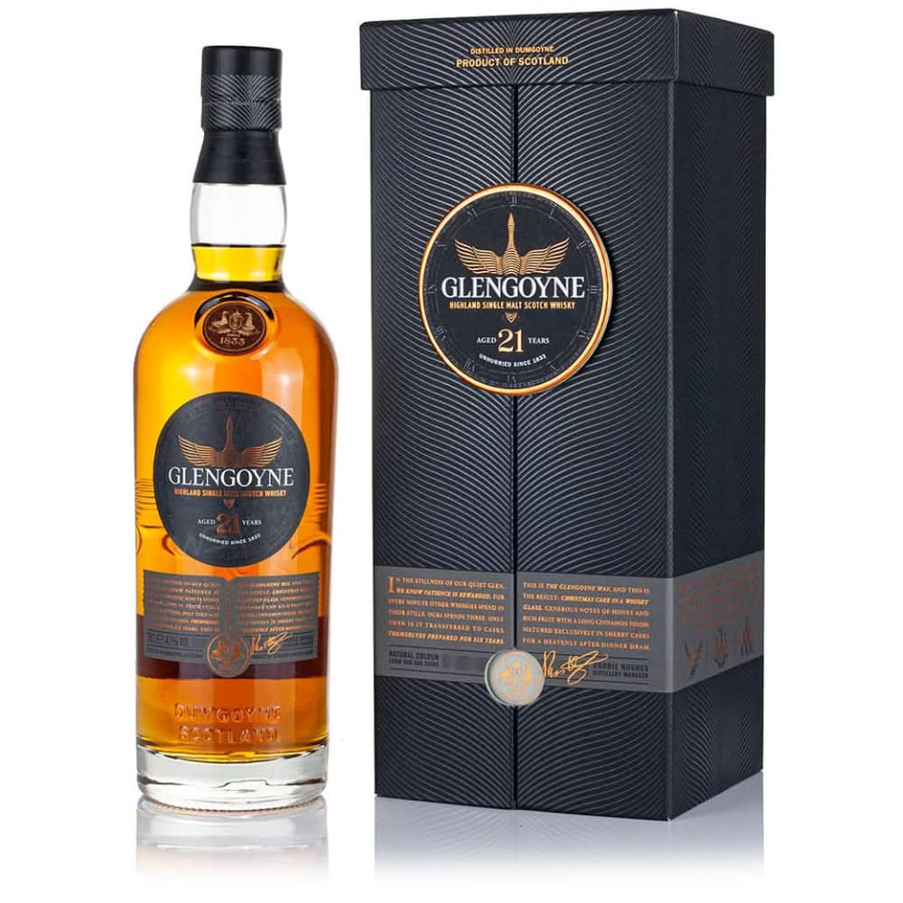 Glengoyne 21 Year Single Malt Scotch Whiskey 750ml